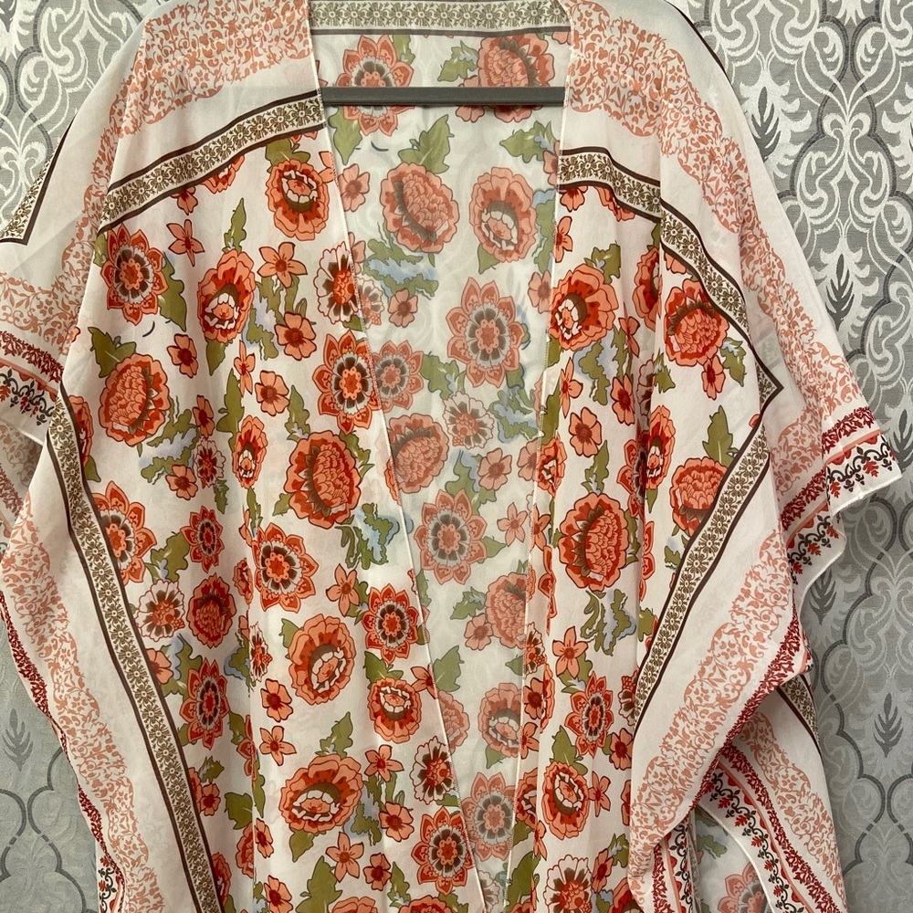 Floral kimono